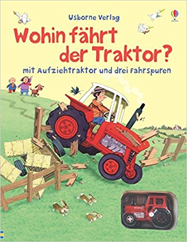 "Wohin fährt der traktor" deutsch-“A donde va el tractor?”-Libro de actividades y juegos didácticos en alemán.