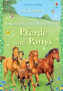 "Erkennen und benennen: Pferde und Ponys" Deutsch-"reconoce y nombra: caballos y ponis" Libro de actividades en alemán.