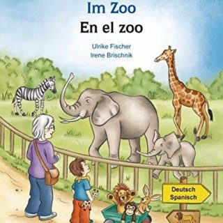 "Im Zoo En el zoo" Libro de cuentos alemán-español