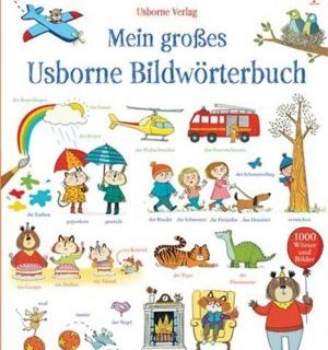 Libro Mi gran diccionario ilustrado en alemán: "Mein grosses usborne bildwörterbuch"-