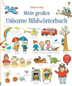 Libro Mi gran diccionario ilustrado en alemán: "Mein grosses usborne bildwörterbuch"-