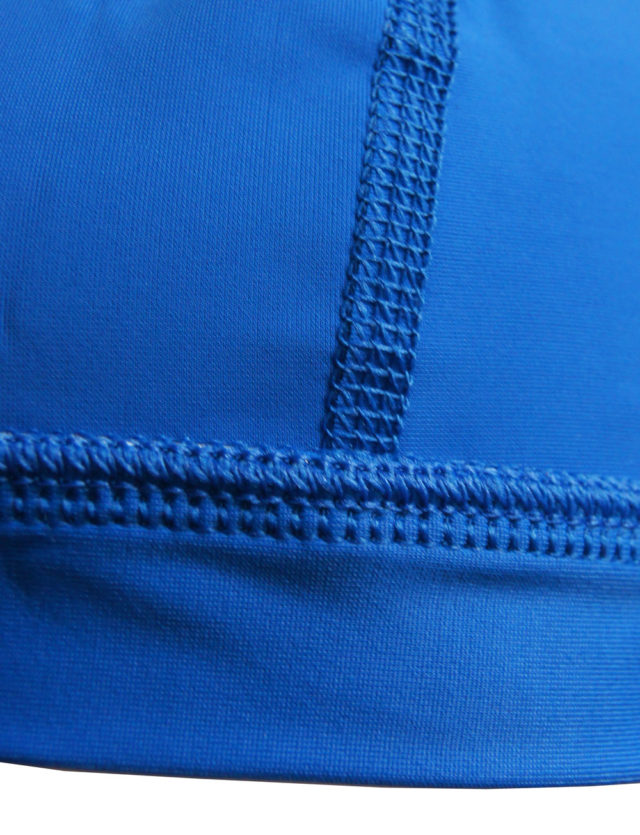 Bandana azul iq costuras