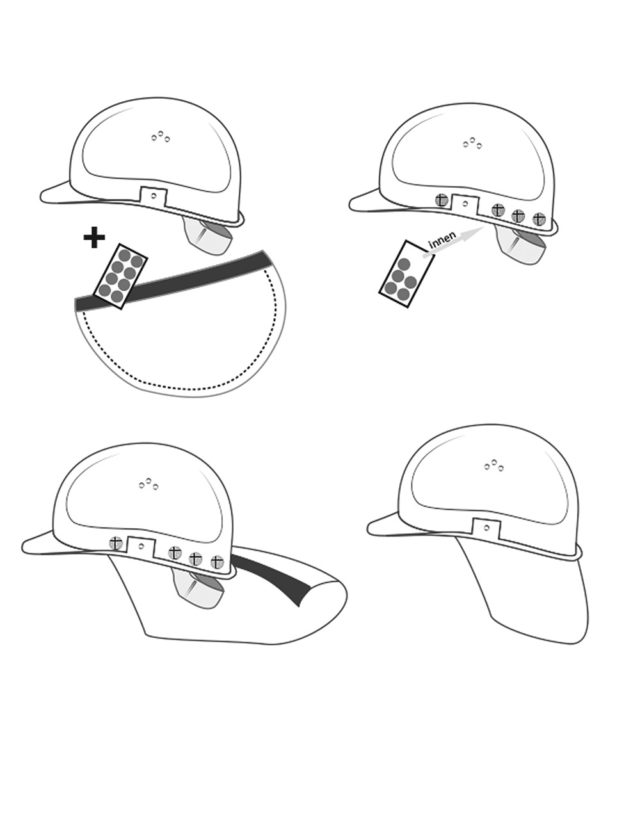 Explicacion uso legionario para casco