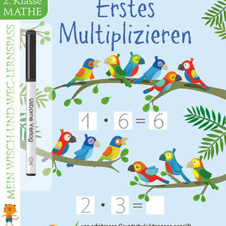 Libro alemán: Mein Wisch-und-weg-Lernspaß: Erstes Multiplizieren