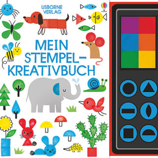 Mein Stempel-Kreativbuch. Deutsch. Mi libro creativo de sellos. Alemán