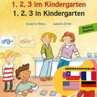 1, 2, 3 im kindergarten cuento bilingue múltiples idiomas sobre jardín infantil y los números del 1 al 10